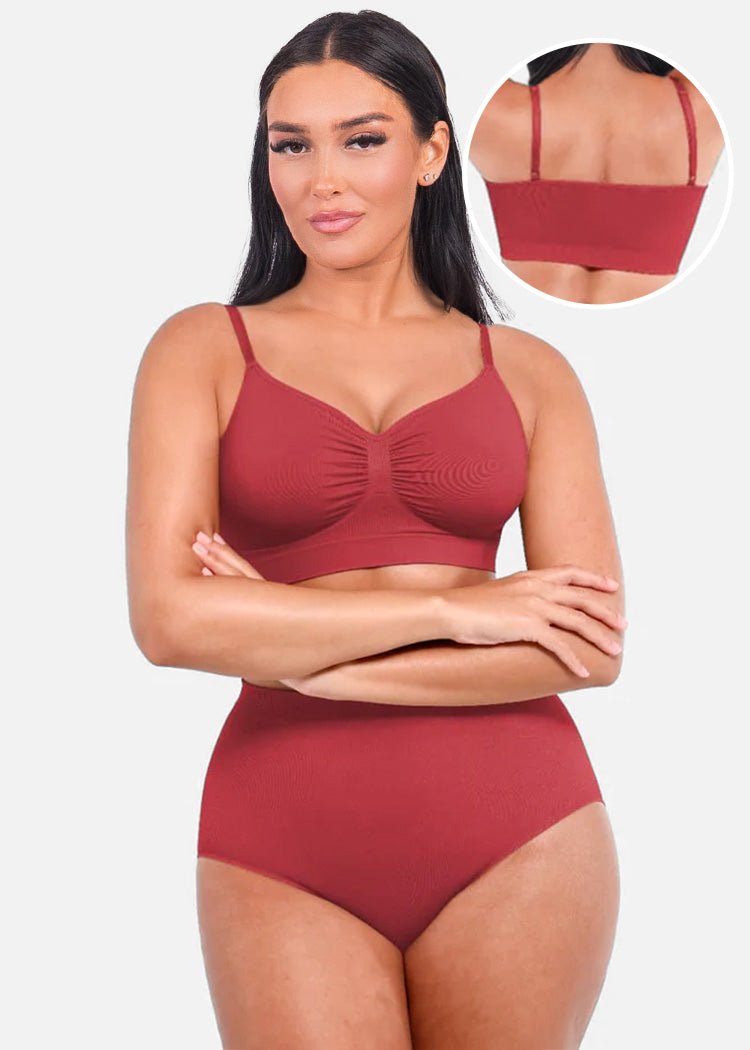 Ashley - Soutien-gorge Sculptant Sans Coutures avec Bretelles Réglables