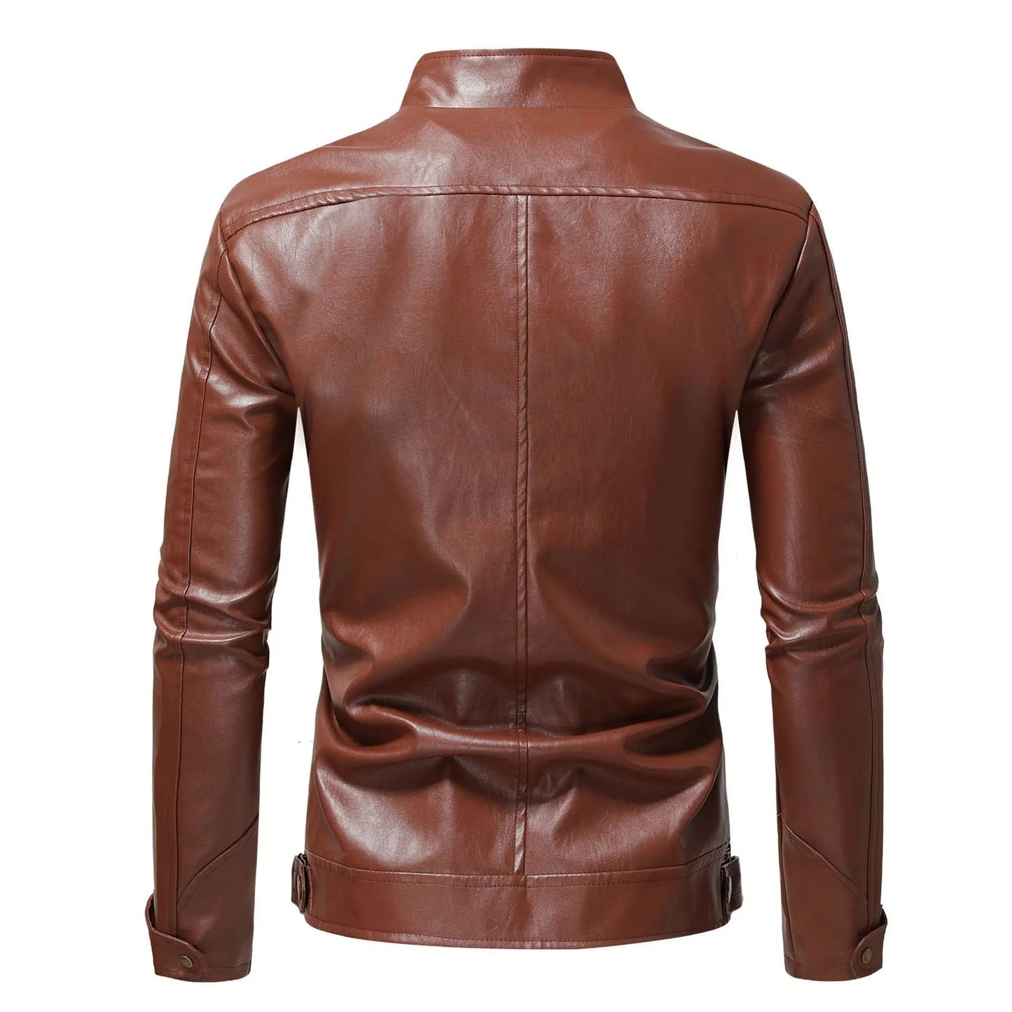 Veste en cuir élégante pour hommes