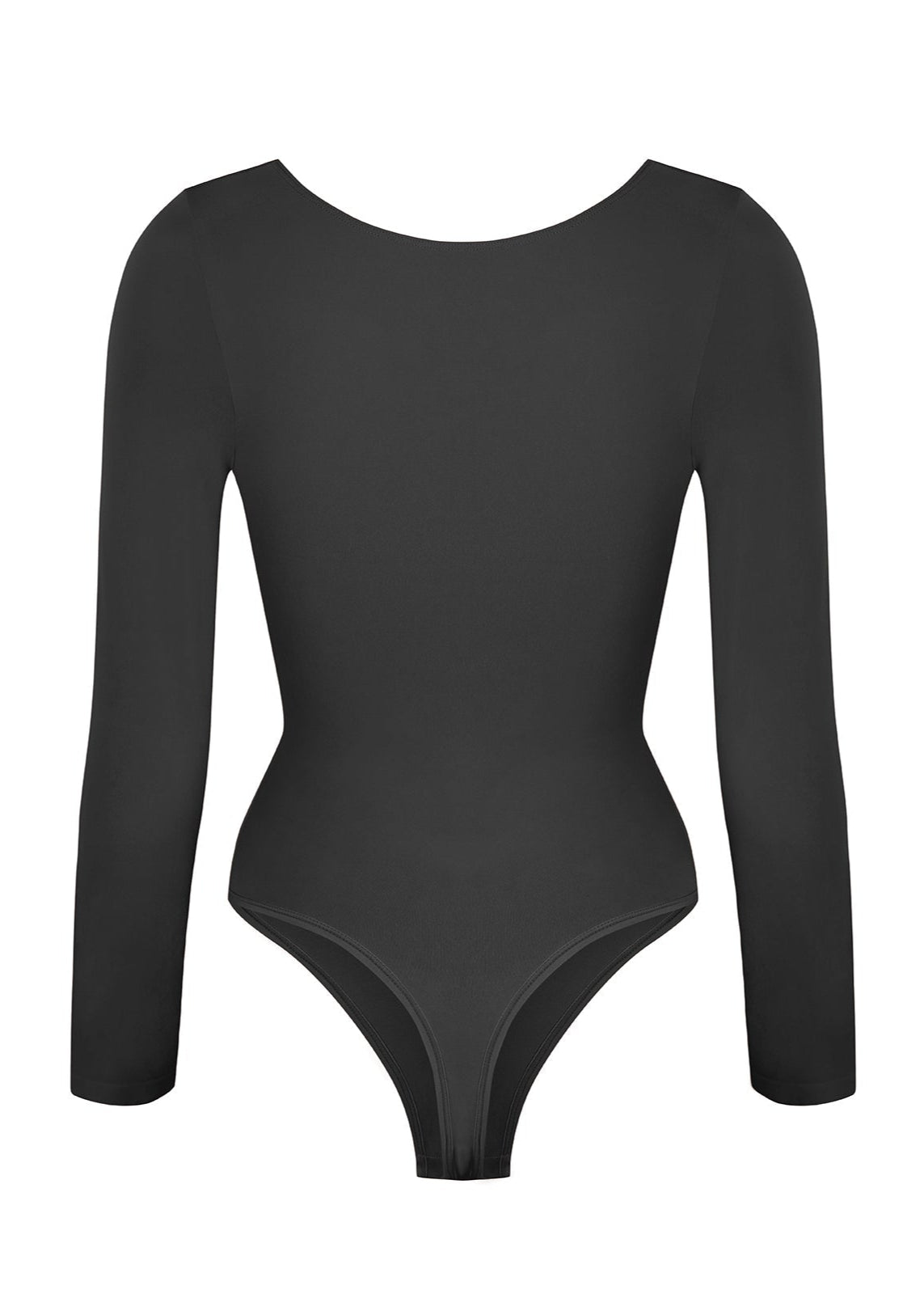 Marcella - Body à Manches Longues Sans Coutures avec String, Soutien-Gorge Intégré & Contrôle du Ventre