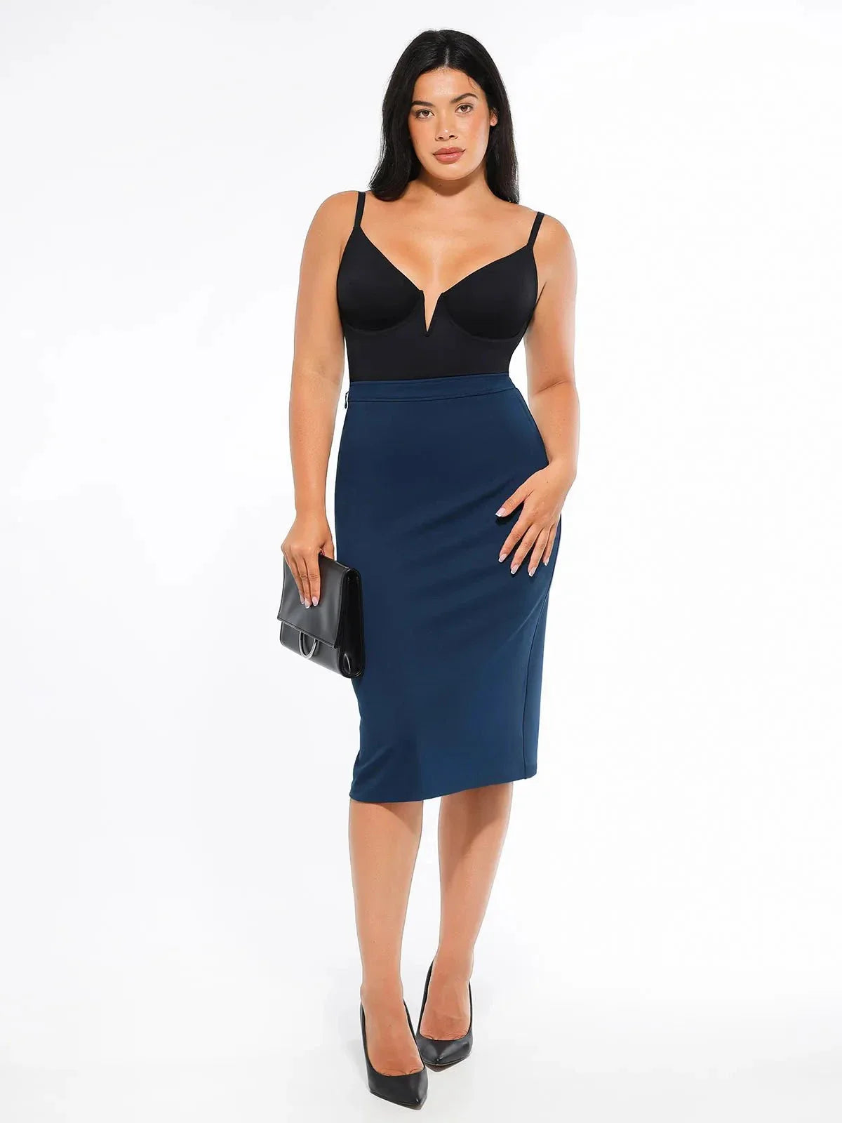 Jupe Ajustée SculptEase Commuter