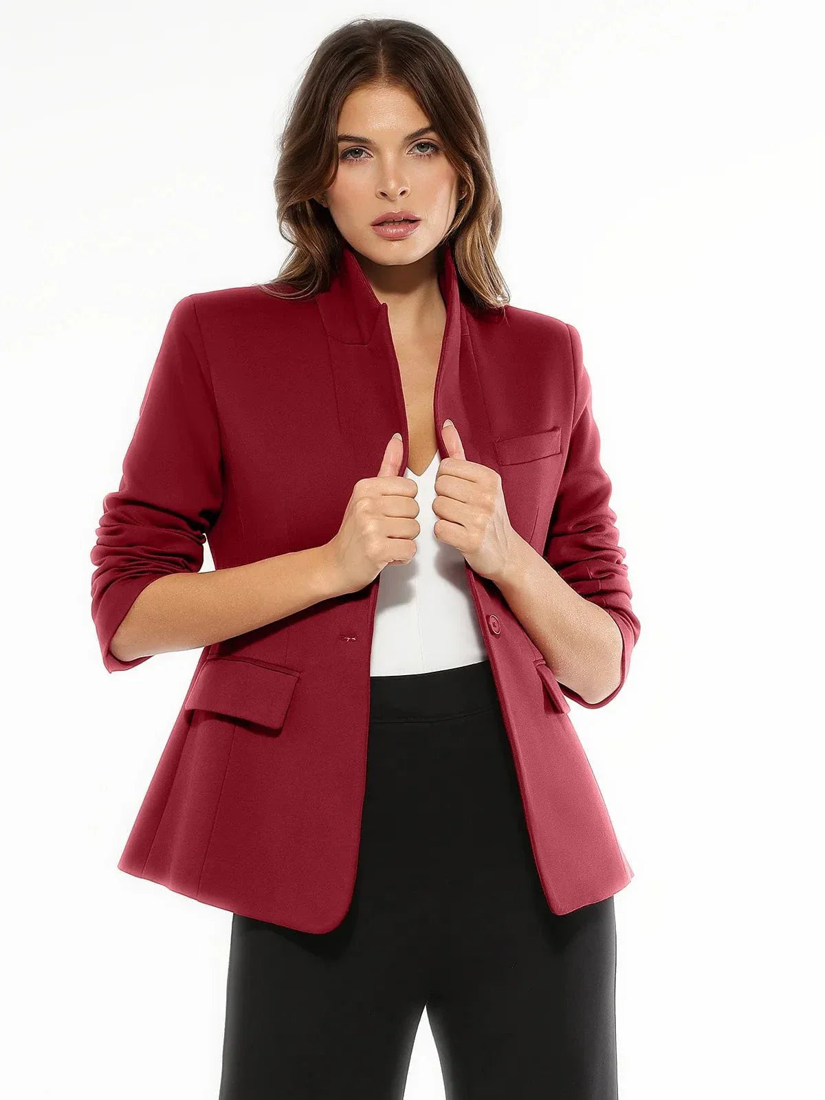 Blazer Ajusté Sculptant
