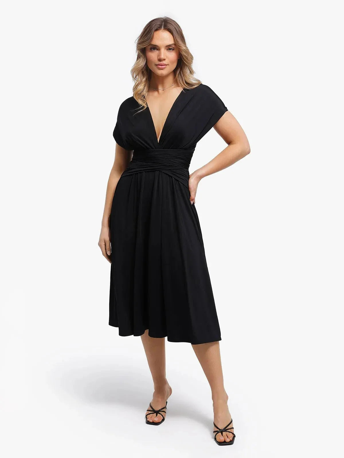 Robe Midi Sculptante Convertible Infinity