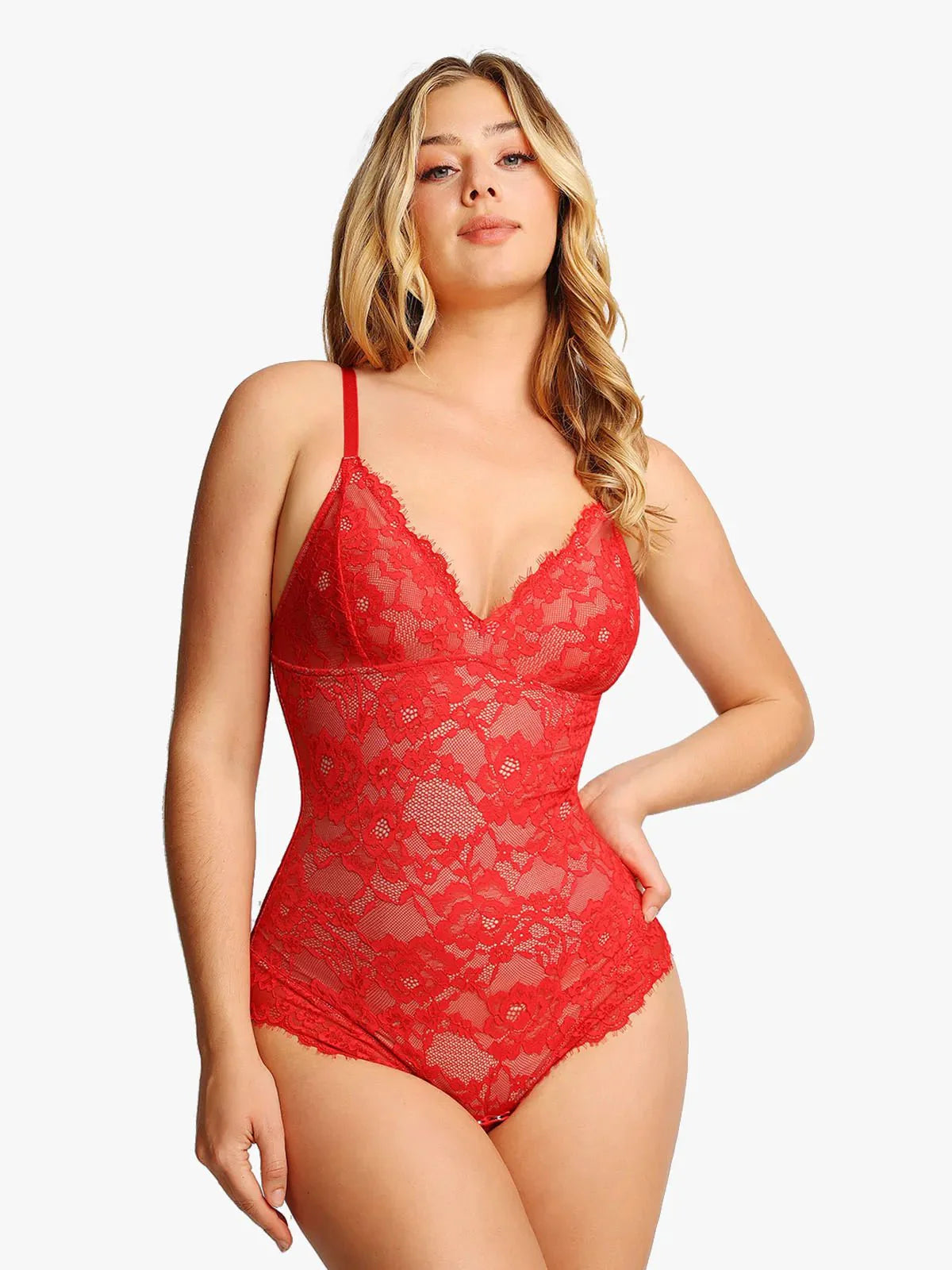 Body en Dentelle Complète Shapewear Contrôle Ferme