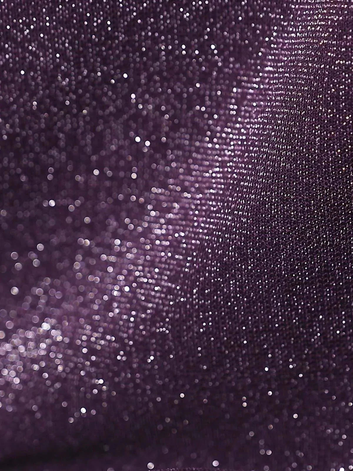 Body Sculptant en Maille Métallique Froncée à Encolure Carrée