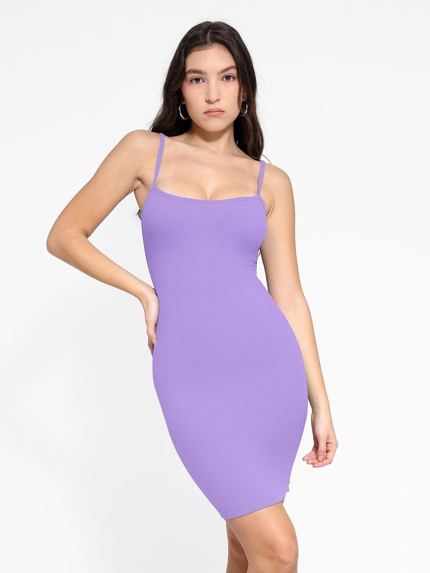 Robe Mini Slip Liftante en Modal Uni