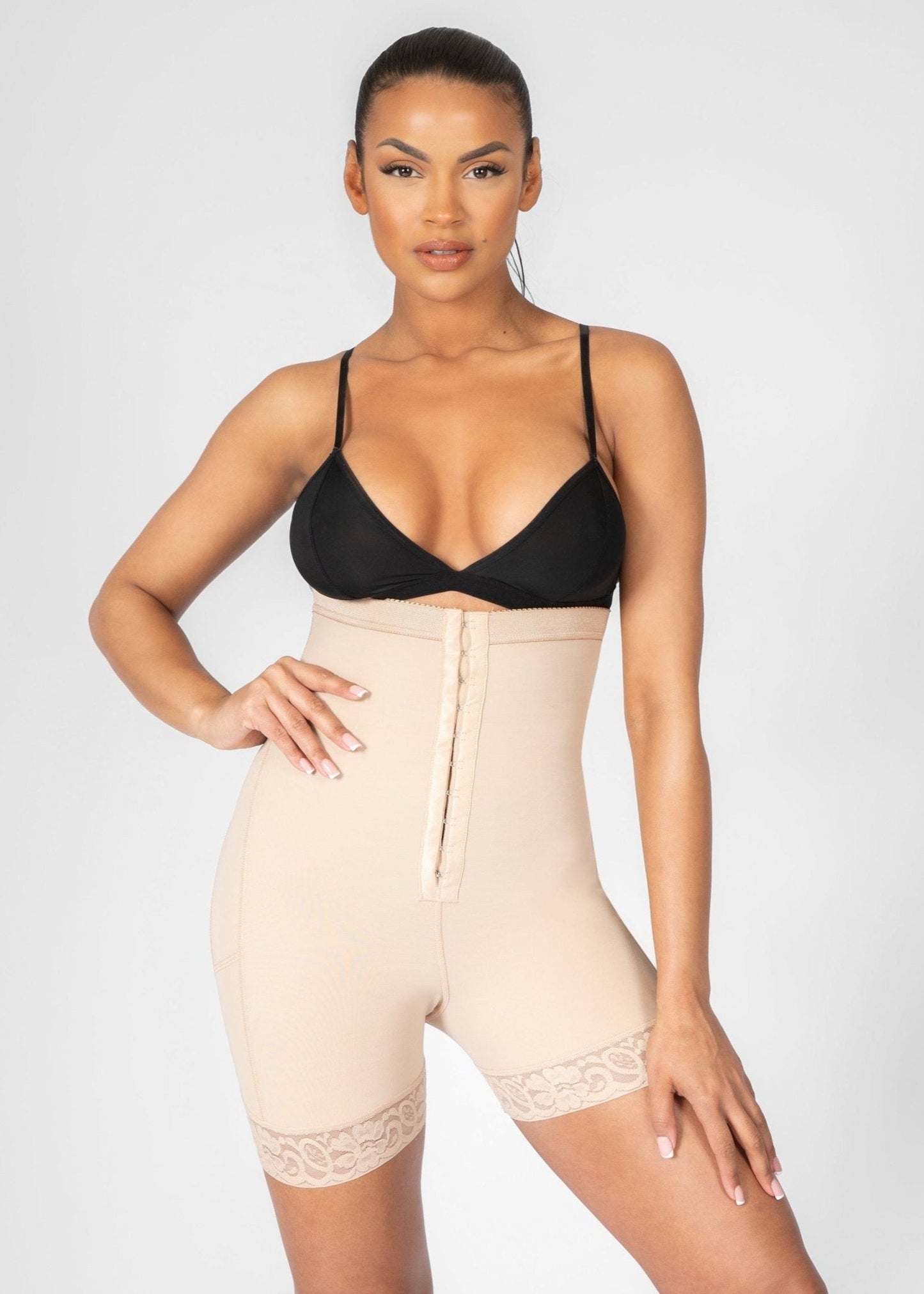 Valentina - Body Shapewear Avec Crochets - Sans Bretelles