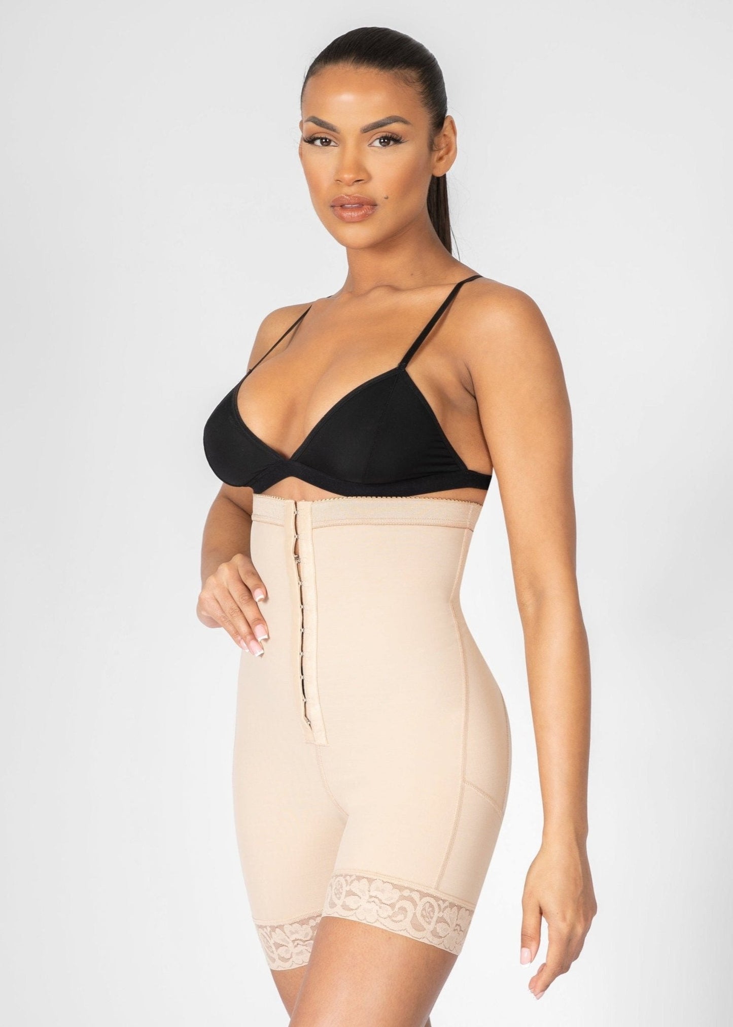 Valentina - Body Shapewear Avec Crochets - Sans Bretelles