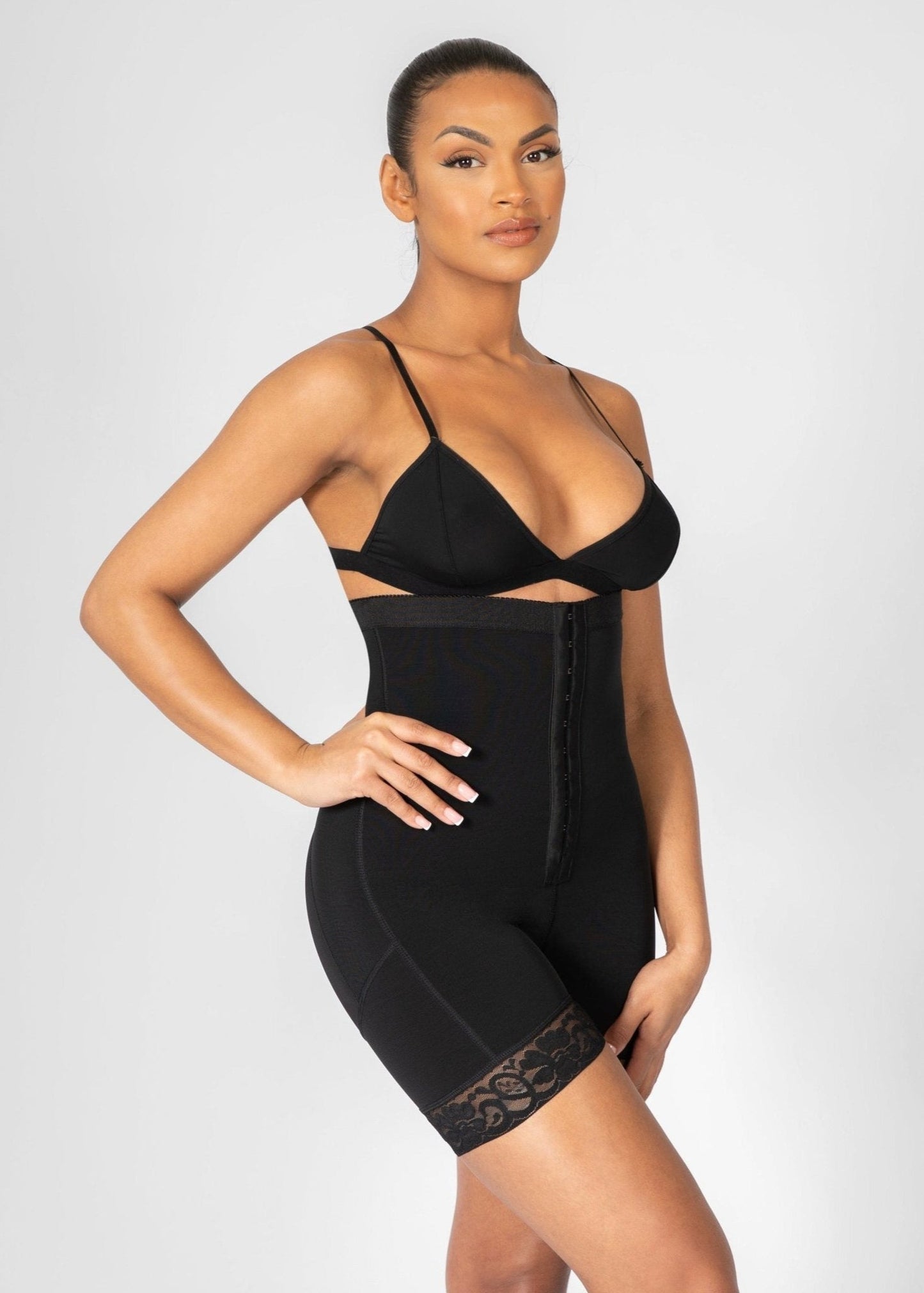 Valentina - Body Shapewear Avec Crochets - Sans Bretelles