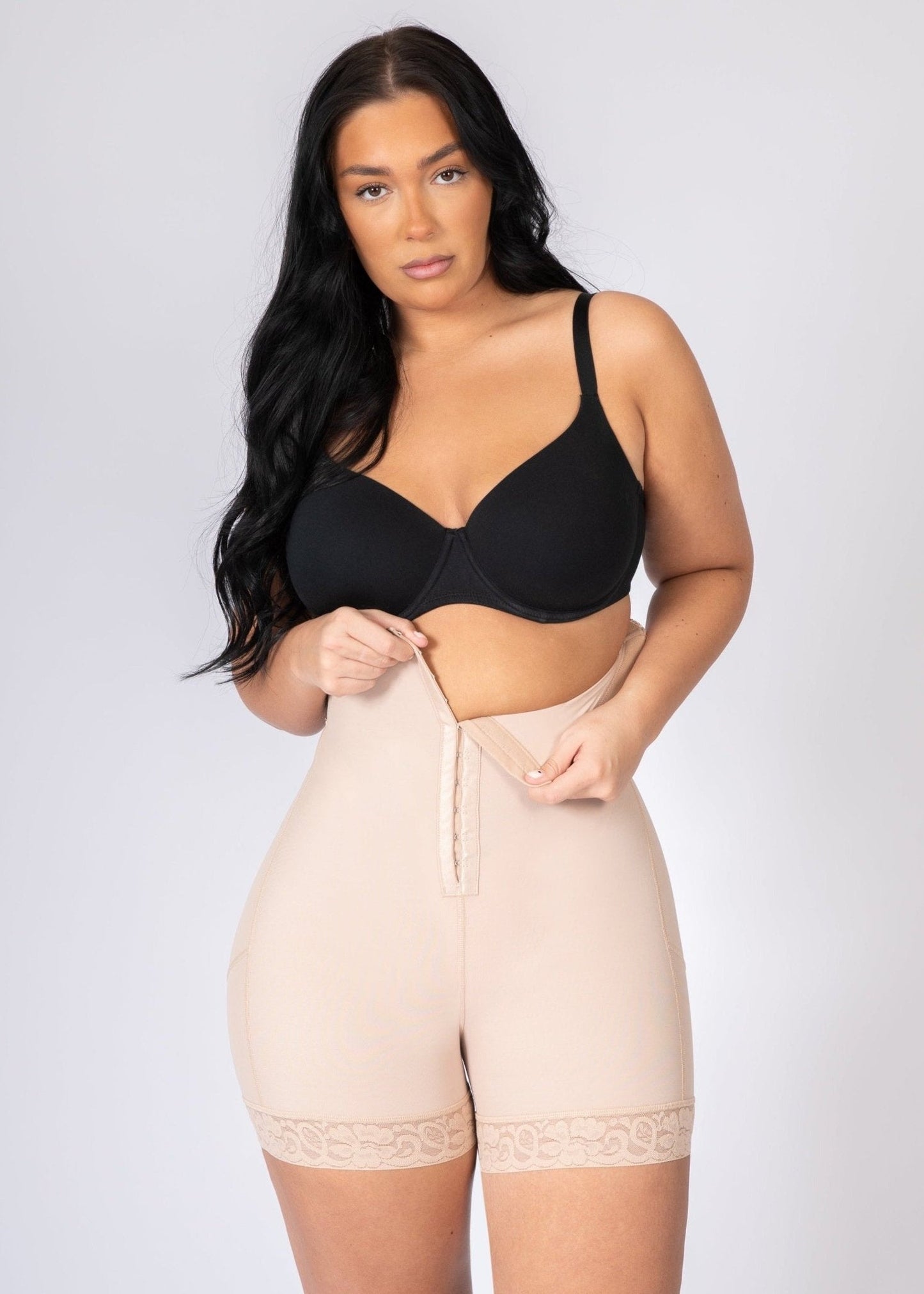 Valentina - Body Shapewear Avec Crochets - Sans Bretelles