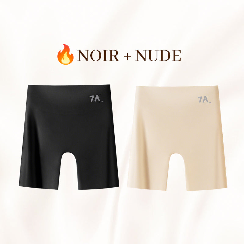 🏆Sous-vêtements féminins taille haute en soie glacée avec contrôle de l'abdomen Hip-lifting👑🌿