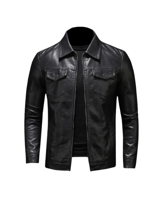 Veste en cuir Alessandro