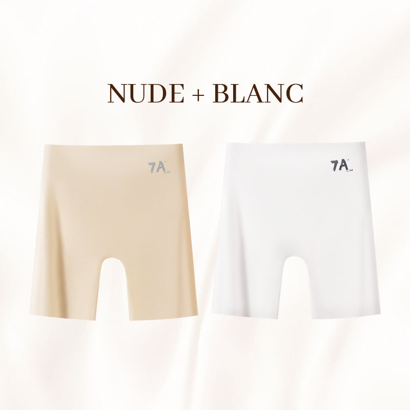 🏆Sous-vêtements féminins taille haute en soie glacée avec contrôle de l'abdomen Hip-lifting👑🌿