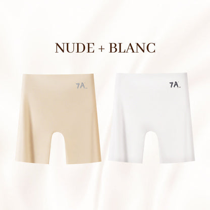 🏆Sous-vêtements féminins taille haute en soie glacée avec contrôle de l'abdomen Hip-lifting👑🌿