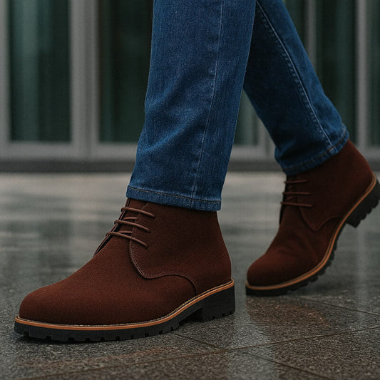 CèdreLuxe™ | Bottines Chukka Homme