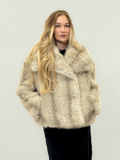 Veste en fausse fourrure premium - Pologne