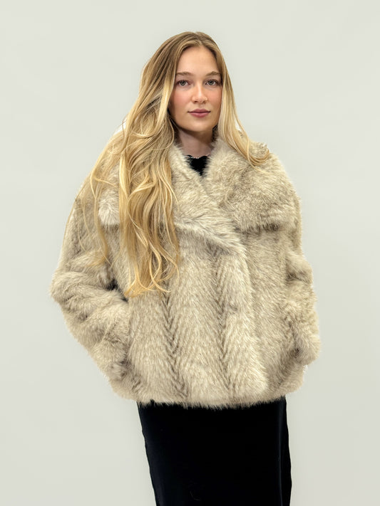 Veste en fausse fourrure premium - Pologne