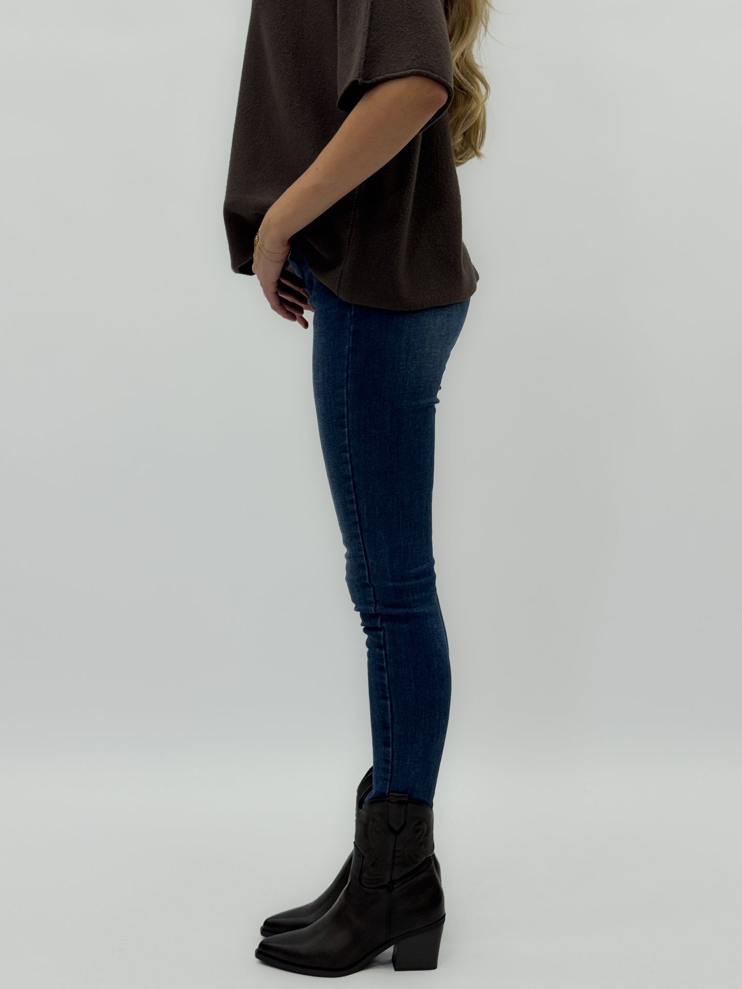 Jeans skinny élastiques – Denim bleu