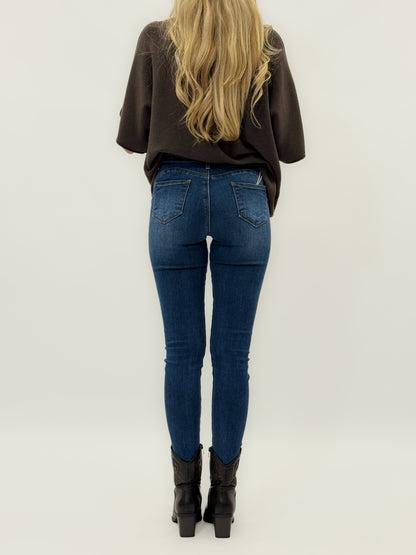 Jeans skinny élastiques – Denim bleu