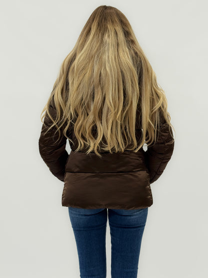 Doudoune premium avec détails dorés