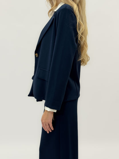 Veste monopette avec poches avant