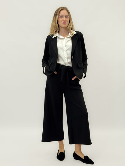 Veste monopette avec poches avant