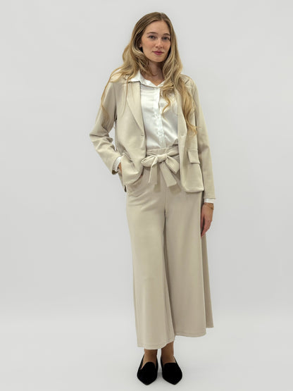 Veste monopette avec poches avant