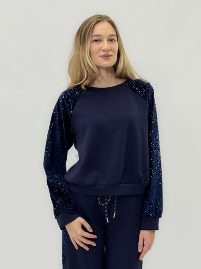 Complet avec des inserts de sequins