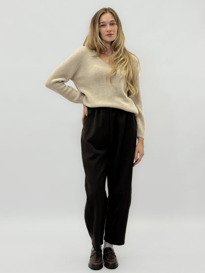 Pantalons amples avec taille élastique