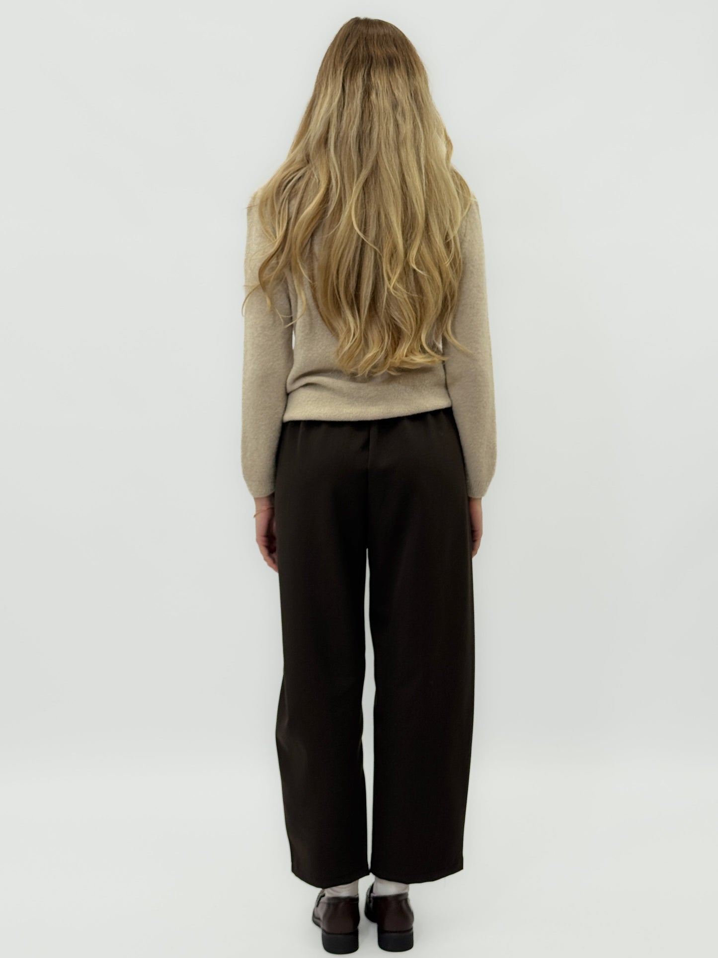 Pantalons amples avec taille élastique