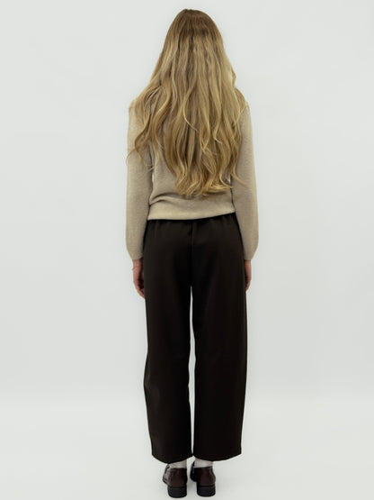 Pantalons amples avec taille élastique