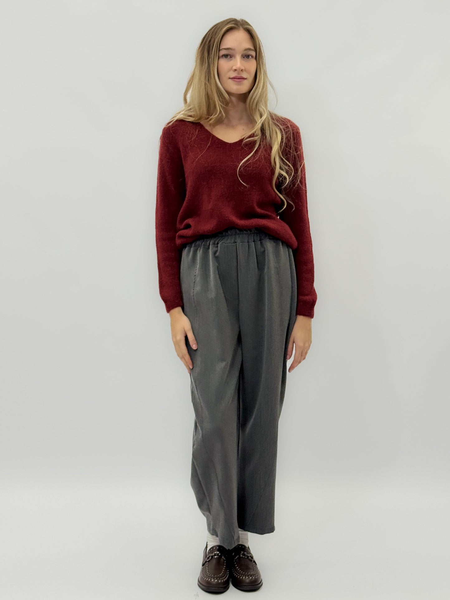 Pantalons amples avec taille élastique