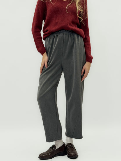 Pantalons amples avec taille élastique