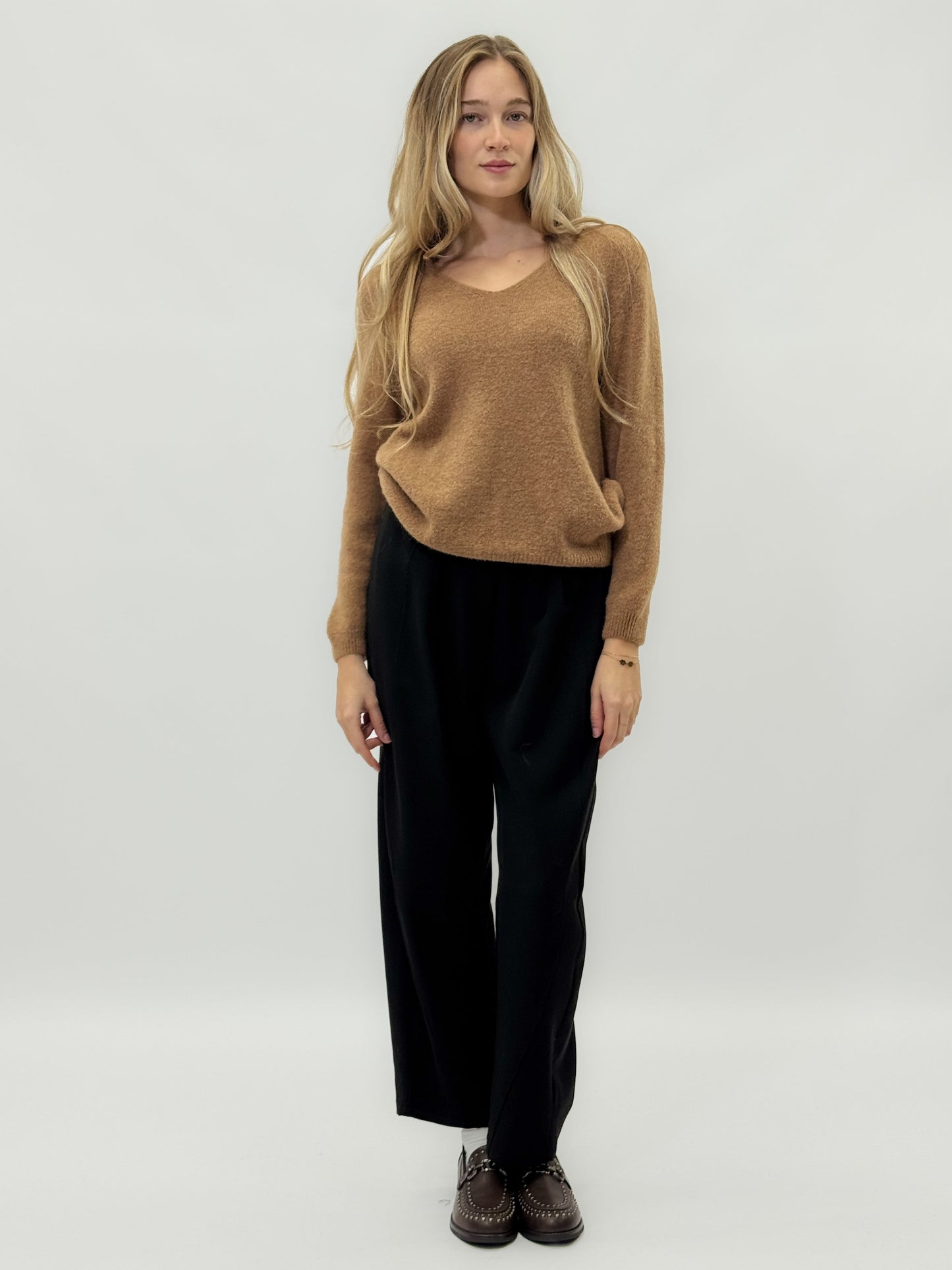 Pantalons amples avec taille élastique