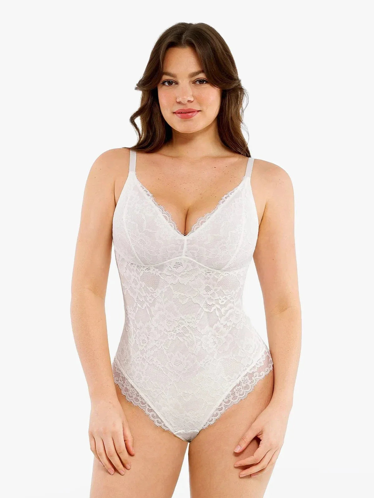Body en Dentelle Complète Shapewear Contrôle Ferme