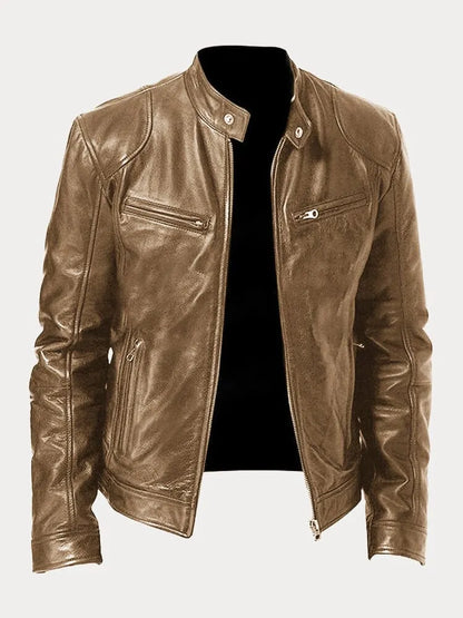 Veste en cuir