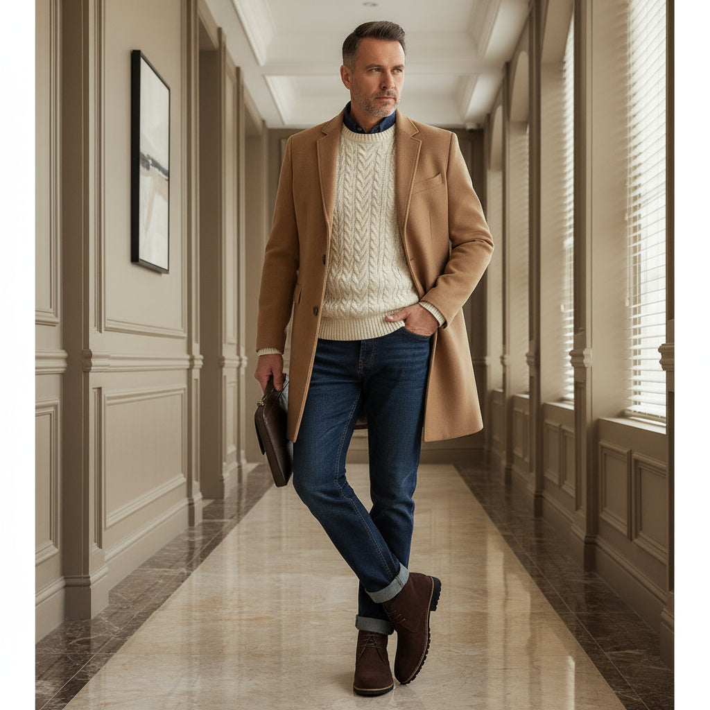 CèdreLuxe™ | Bottines Chukka Homme