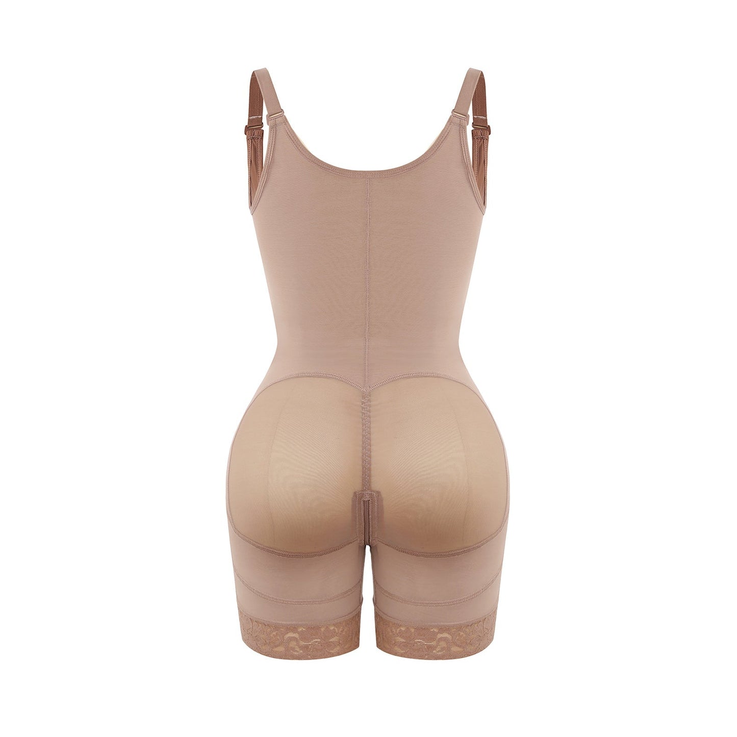 Felicia Short Powernet® - Body en Latex Aéré avec Poitrine Ouverte, Contrôle du Ventre et Compression Solide.