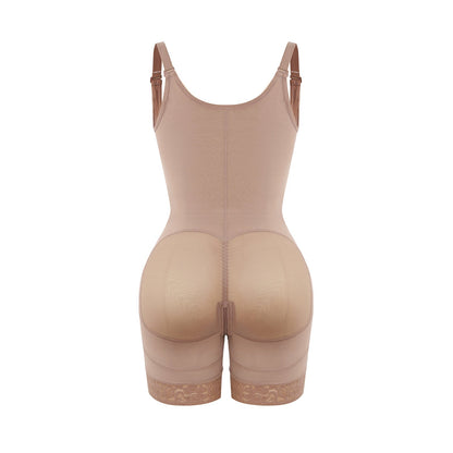 Felicia Short Powernet® - Body en Latex Aéré avec Poitrine Ouverte, Contrôle du Ventre et Compression Solide.