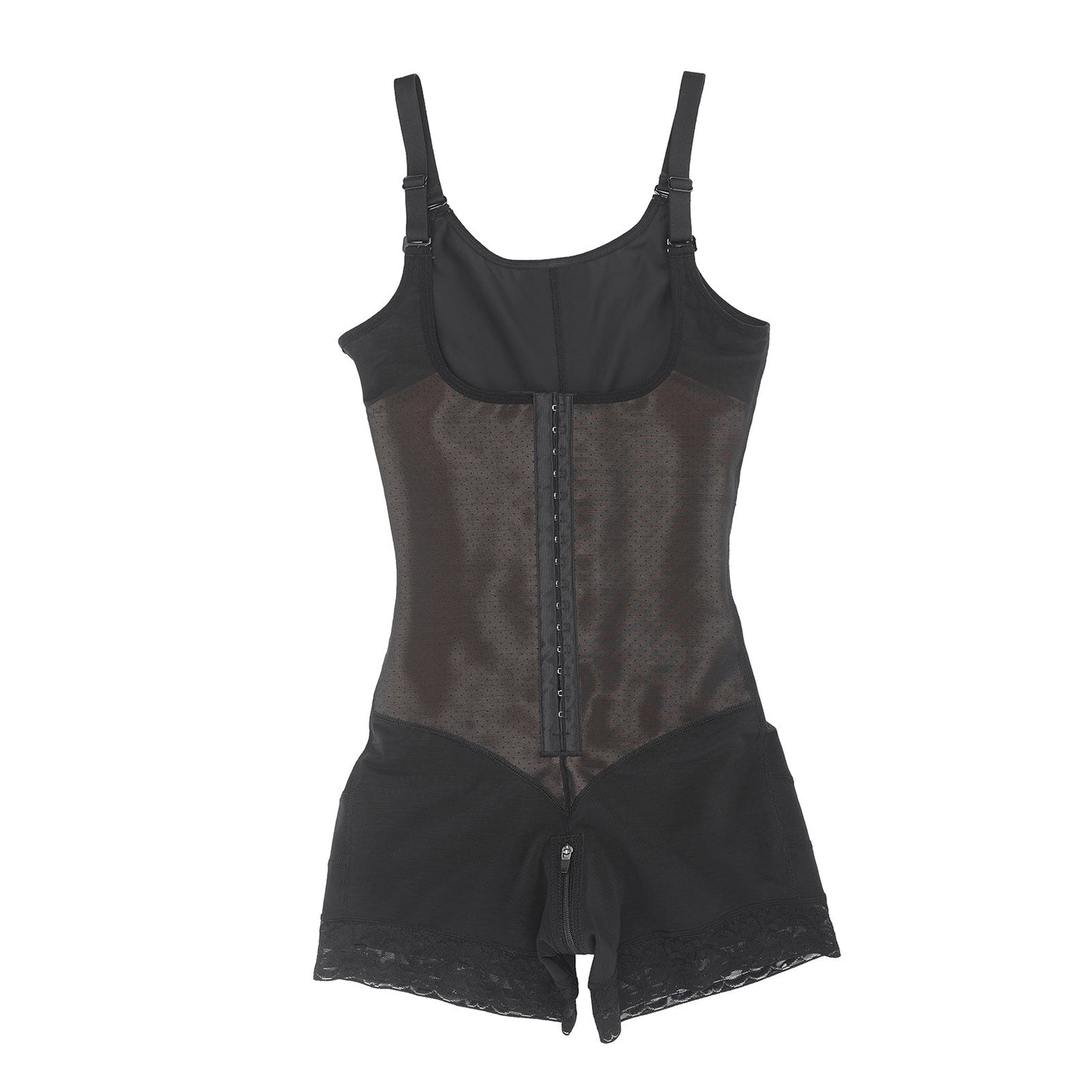 Felicia Short Powernet® - Body en Latex Aéré avec Poitrine Ouverte, Contrôle du Ventre et Compression Solide.