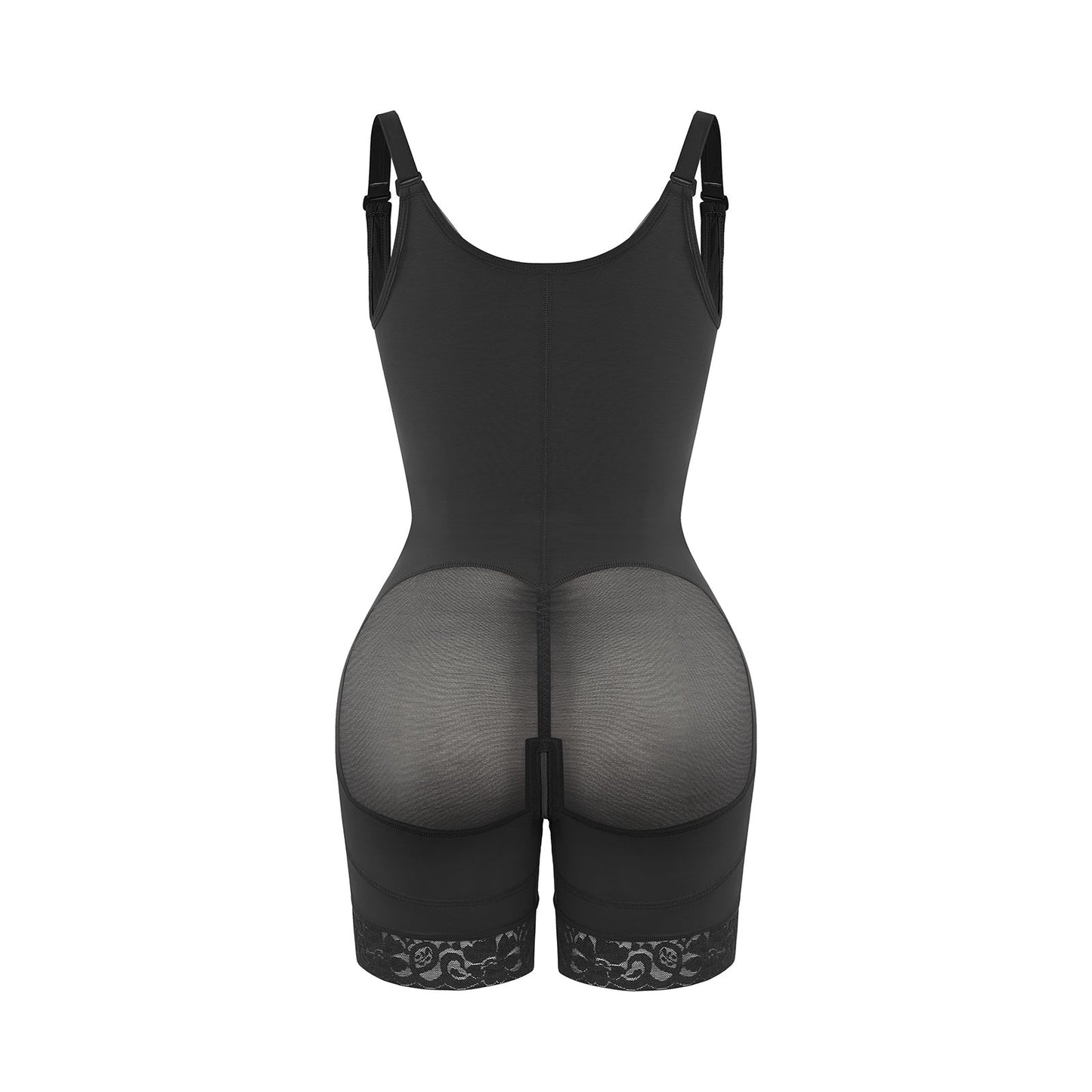 Felicia Short Powernet® - Body en Latex Aéré avec Poitrine Ouverte, Contrôle du Ventre et Compression Solide.