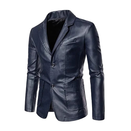 Veste en Cuir Business Casual