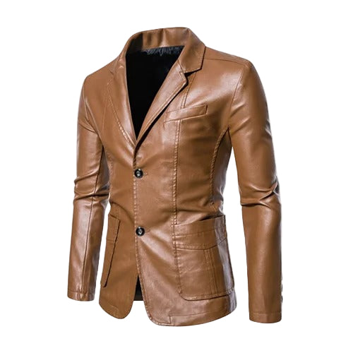 Veste en Cuir Business Casual