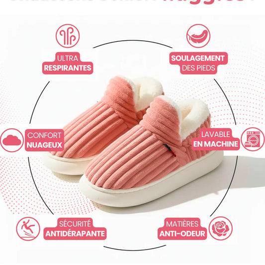 DoudouFeet™  - Bottes d'hiver en polaire douce