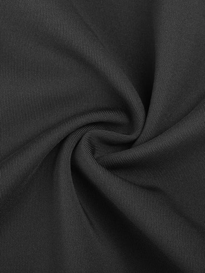 Robe Maxi Slimming à Fente Froncée Shapewear