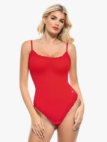 Body en Dentelle Tout-en-Un Toucher Nuage