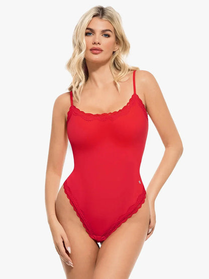 Body en Dentelle Tout-en-Un Toucher Nuage
