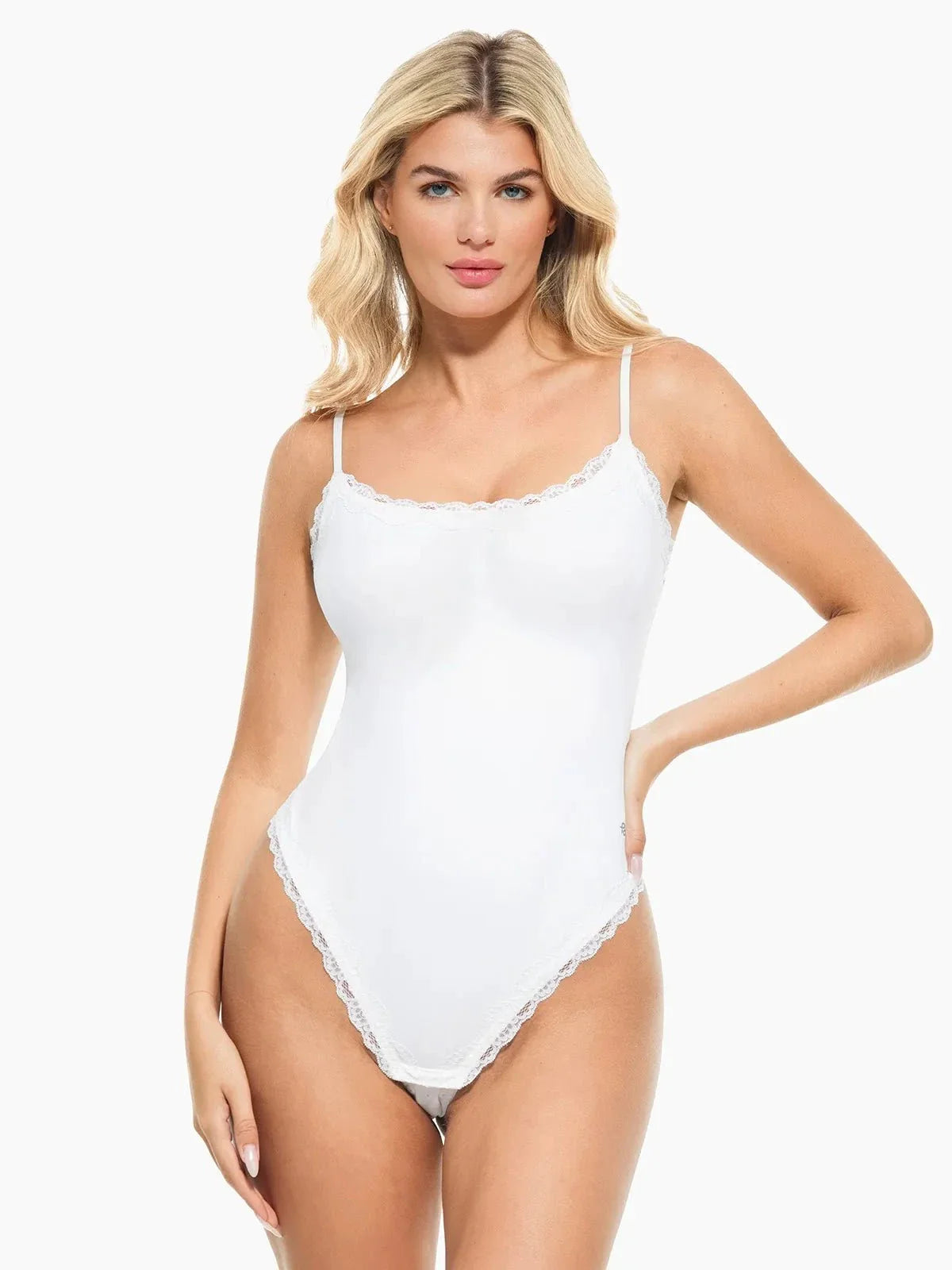 Body en Dentelle Tout-en-Un Toucher Nuage