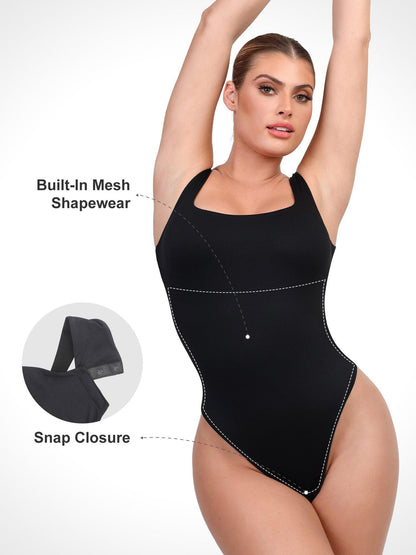 Body sculptant à dos bas en tank CloudSense de Shapewear
