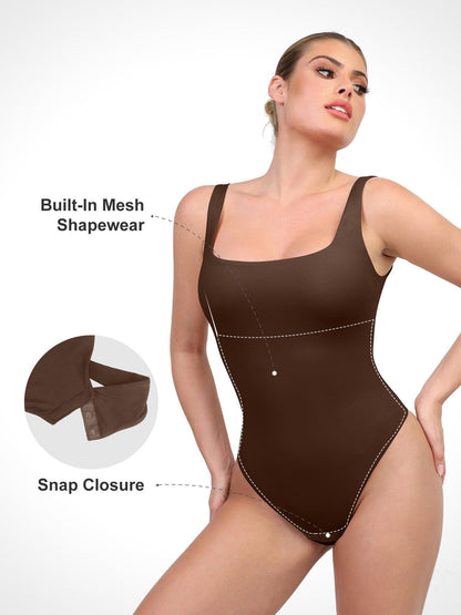 Body sculptant à dos bas en tank CloudSense de Shapewear