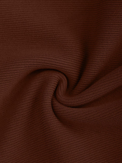 Combinaison Longue à Manches avec Trou pour le Pouce Sans Couture